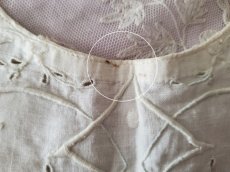 画像6: フランスアンティーク　ハンドメイド カットワーク刺繍　少女のつけ襟 (6)