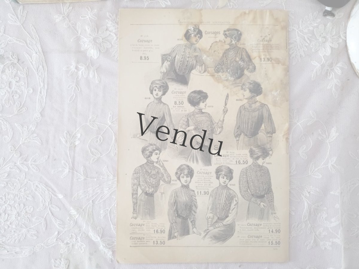 画像13: フランス 19世紀末  PARIS-NIMES 秋冬カタログ (13)