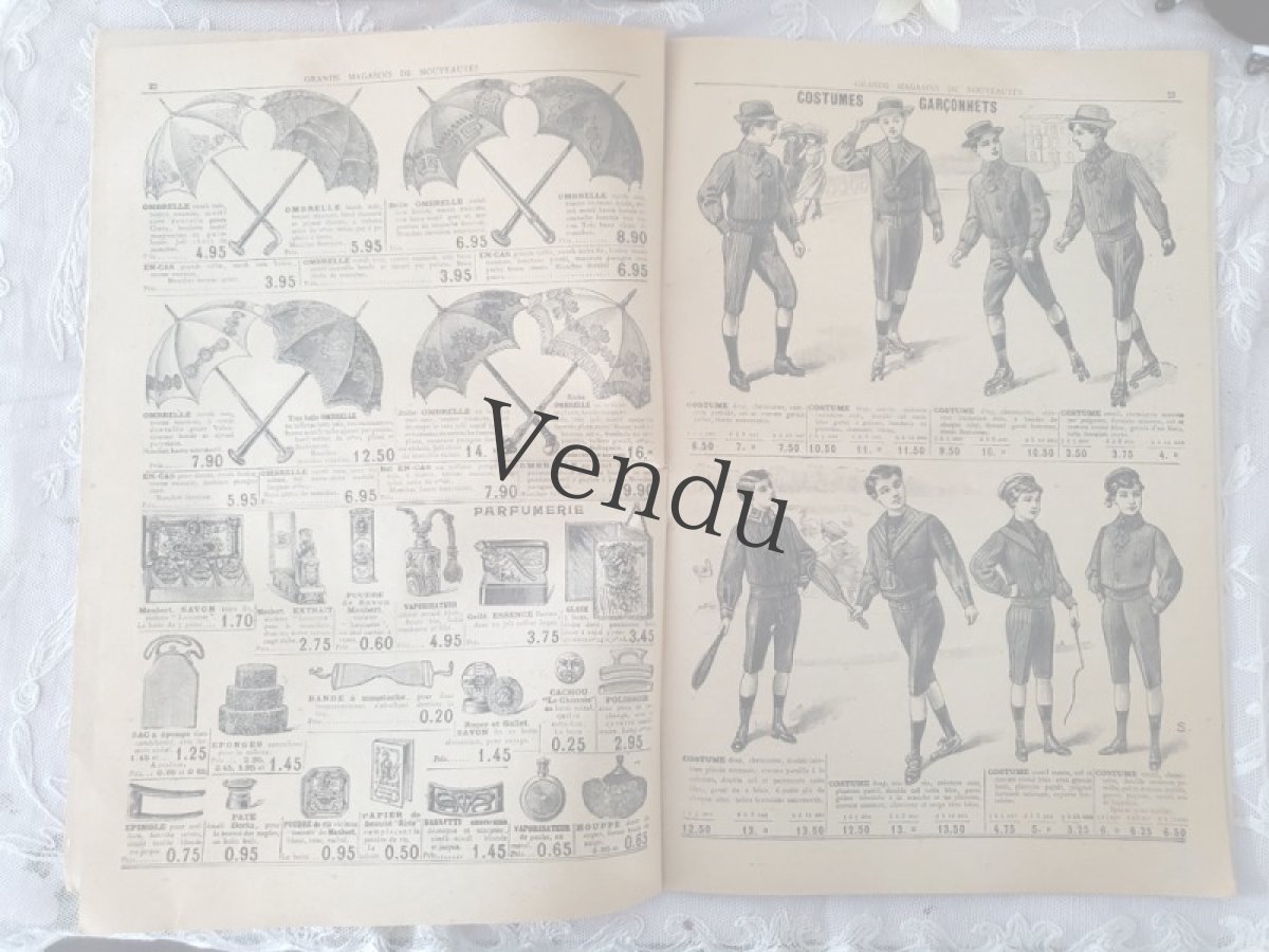 画像8: フランス 19世紀末  PARIS-NIMES 秋冬カタログ (8)