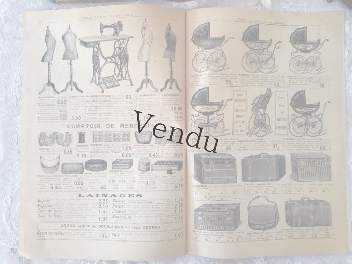 画像11: フランス 19世紀末  PARIS-NIMES 秋冬カタログ (11)