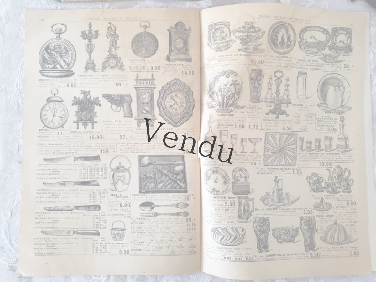 画像12: フランス 19世紀末  PARIS-NIMES 秋冬カタログ (12)