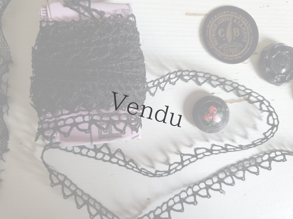 画像6: フランス蚤の市　メルスリーセット《Noir》- Petit - (6)