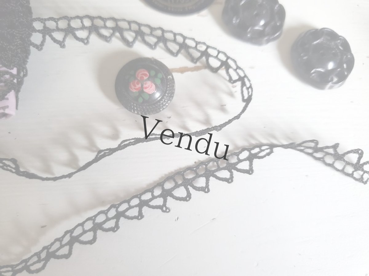 画像7: フランス蚤の市　メルスリーセット《Noir》- Petit - (7)