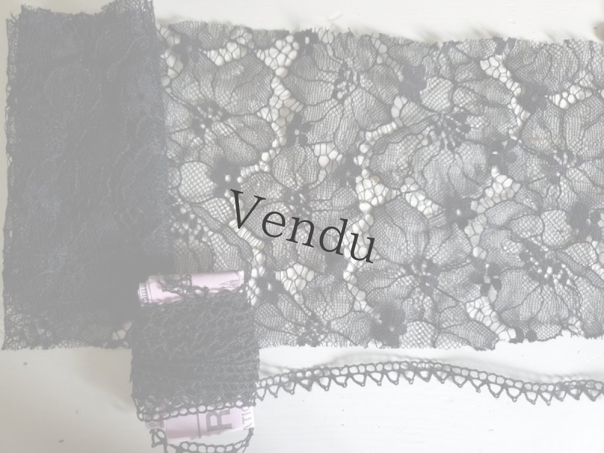 画像8: フランス蚤の市　メルスリーセット《Noir》- Petit - (8)