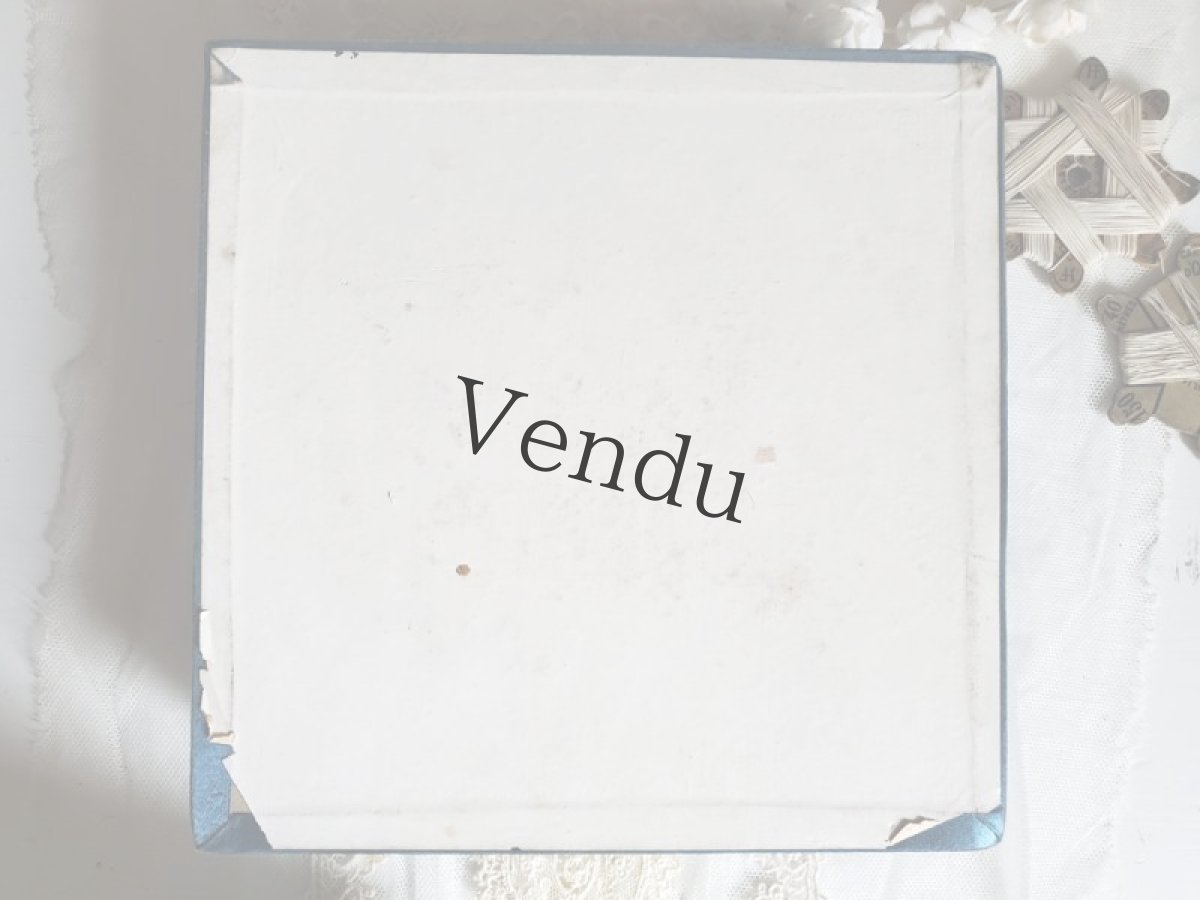 画像11: フランスアンティーク　箱入りレースセット 13種類＋貝ボタンシート＋ホーリーカードつき (11)