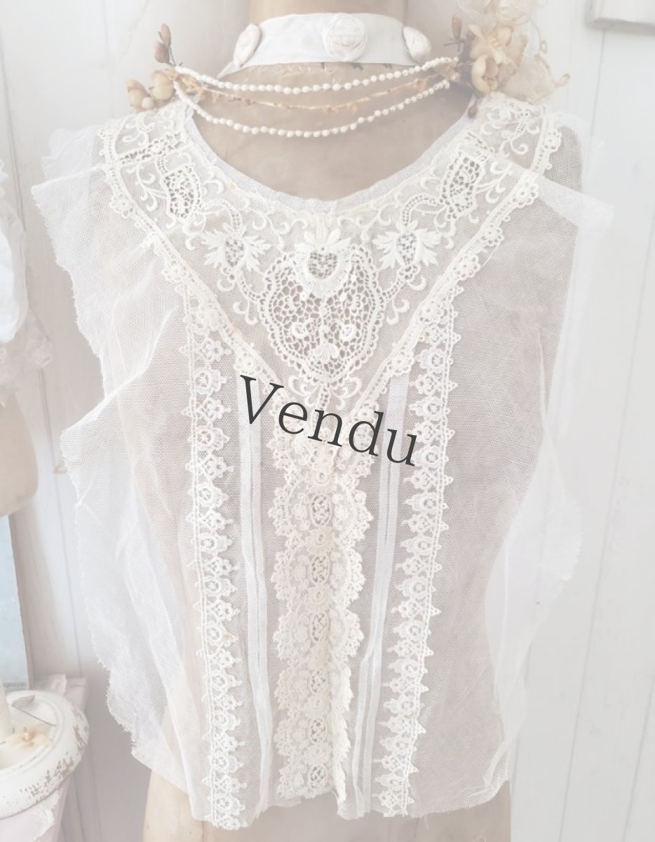 画像6: フランスアンティーク　ドレスパーツ (6)