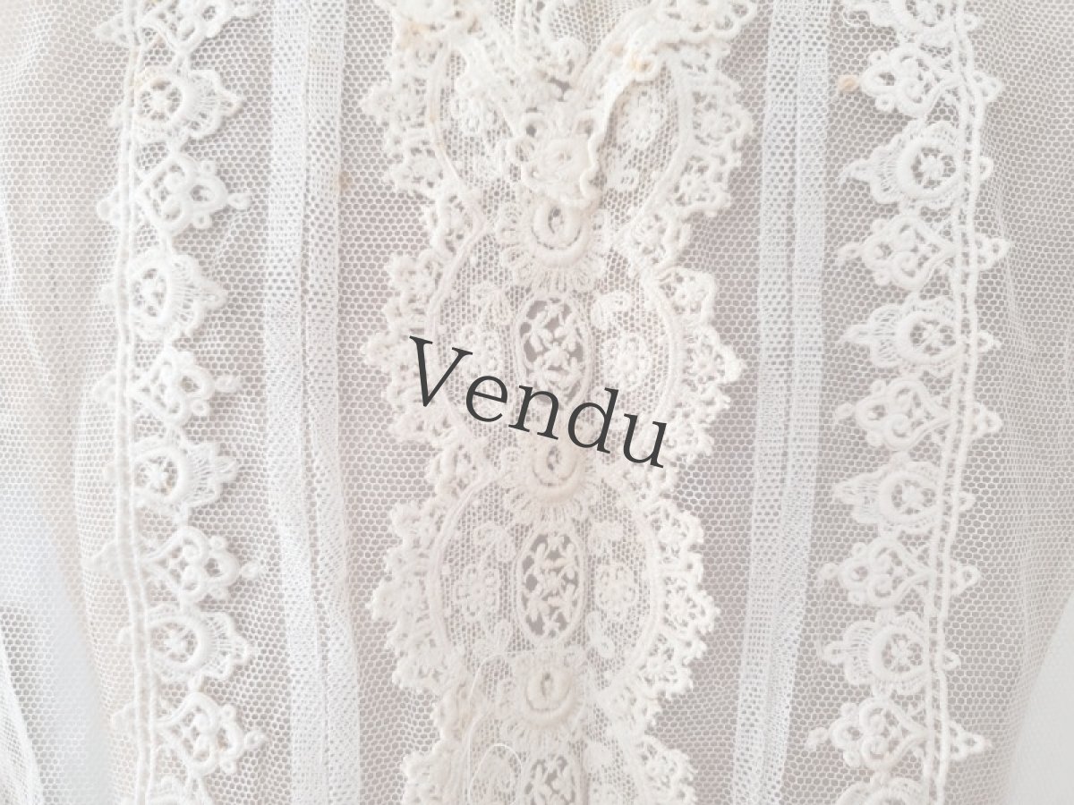 画像11: フランスアンティーク　ドレスパーツ (11)