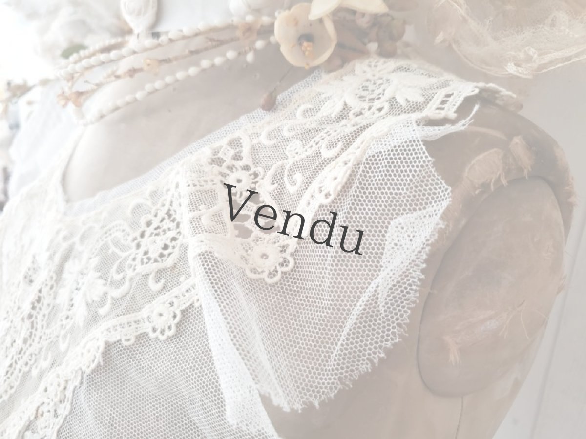 画像12: フランスアンティーク　ドレスパーツ (12)