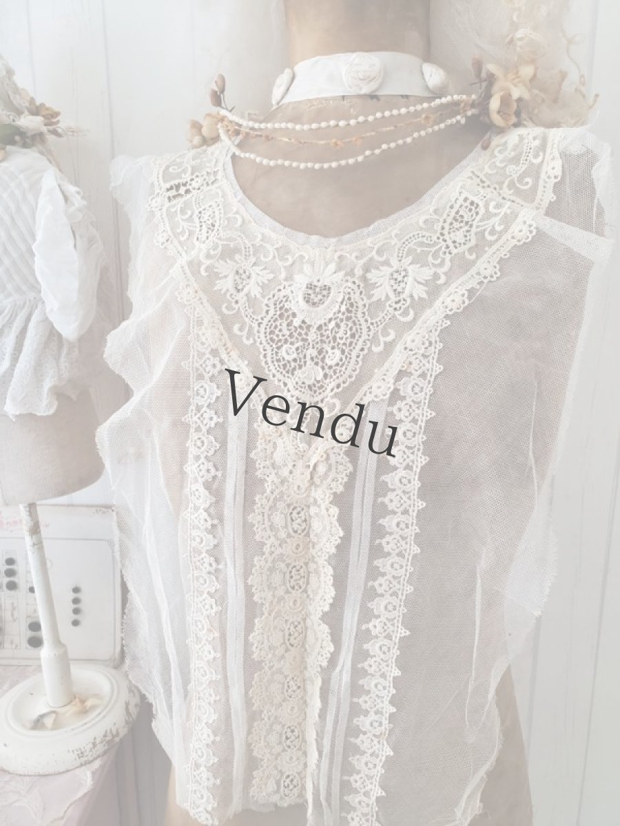 画像7: フランスアンティーク　ドレスパーツ (7)