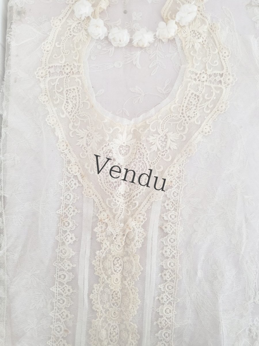 画像2: フランスアンティーク　ドレスパーツ (2)