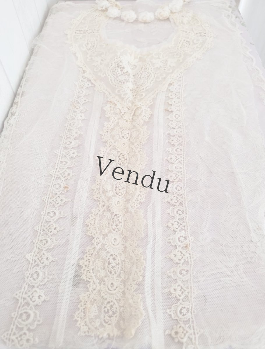 画像5: フランスアンティーク　ドレスパーツ (5)
