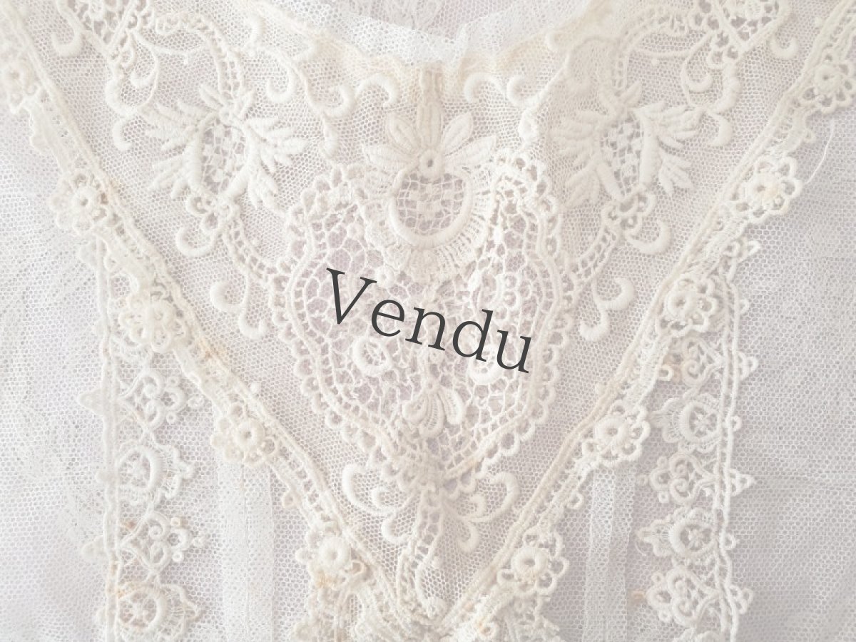 画像4: フランスアンティーク　ドレスパーツ (4)