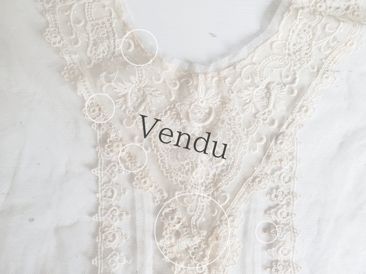 画像13: フランスアンティーク　ドレスパーツ (13)