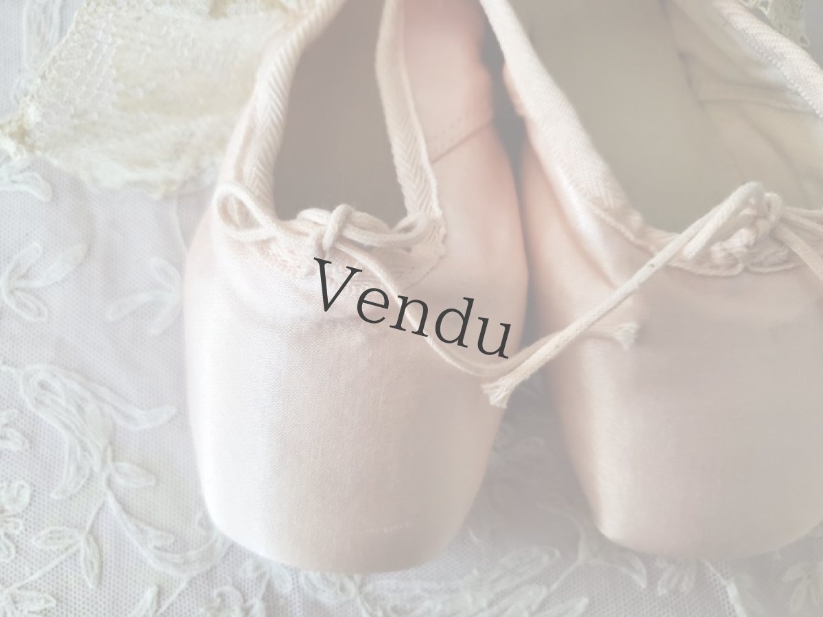 画像5: フランス 蚤の市　少女のバレエシューズ repette Julieta (5)