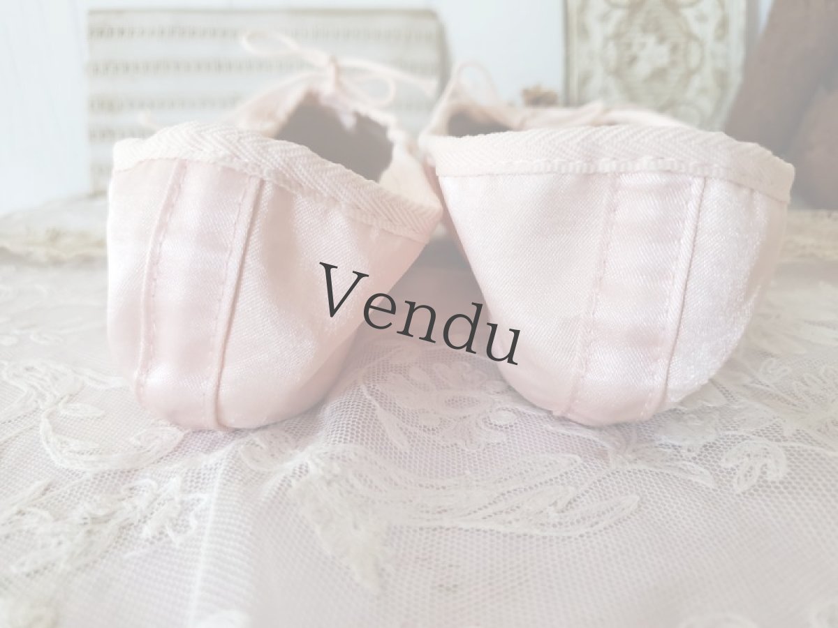 画像10: フランス 蚤の市　少女のバレエシューズ repette Julieta (10)