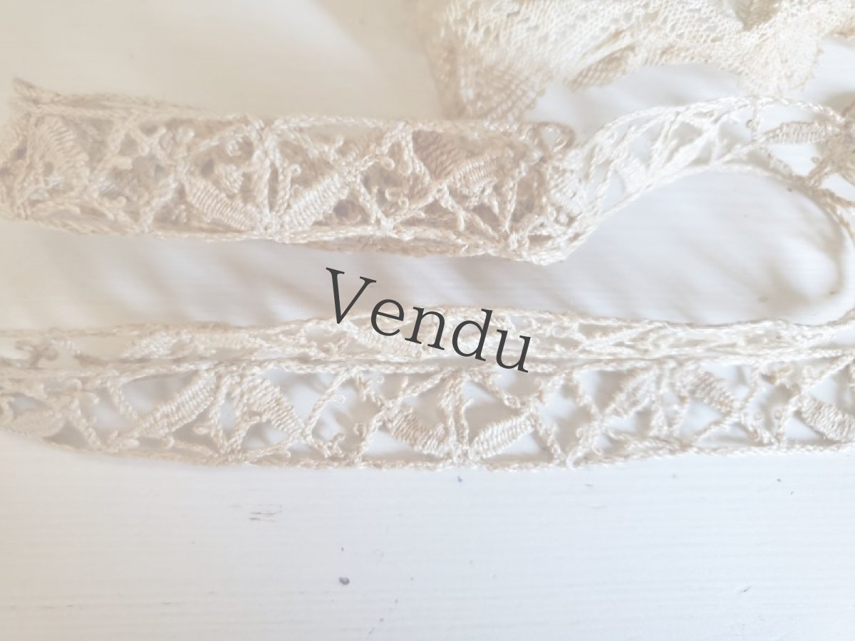 画像3: フランスアンティーク　メルスリーセット《Écru》 (3)