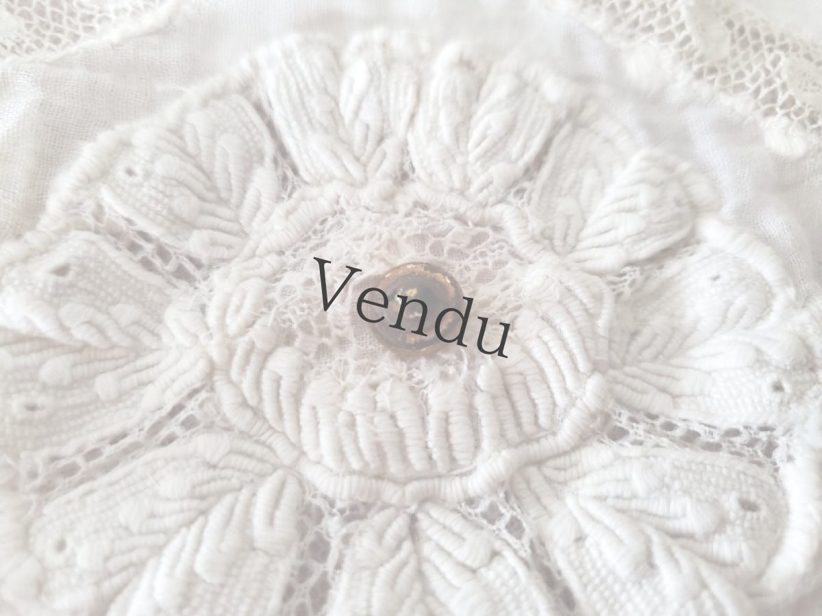 画像3: フランスアンティーク　セルロイド×メタル 極小ボタン 9mm (3)