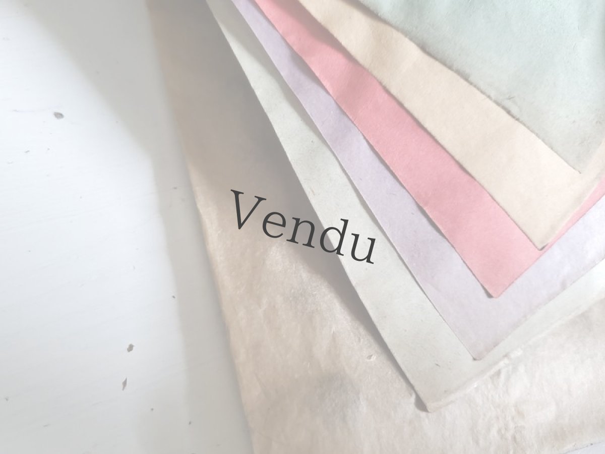 画像8: フランス 1900年代 シューボタンサンプルシート 包み紙色バリエ付き J.P. (8)