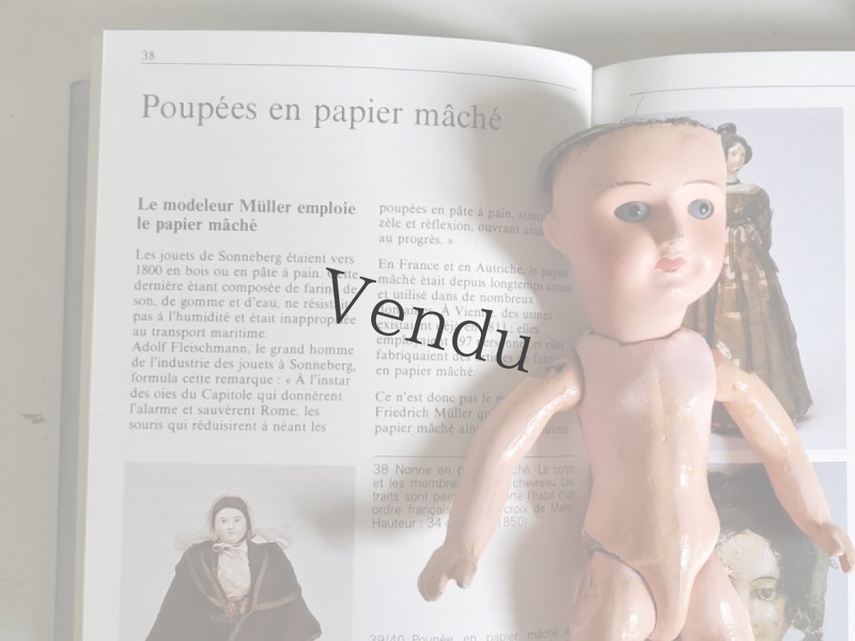 画像12: フランス 1900年前後　プペ　パピエマシェ (12)