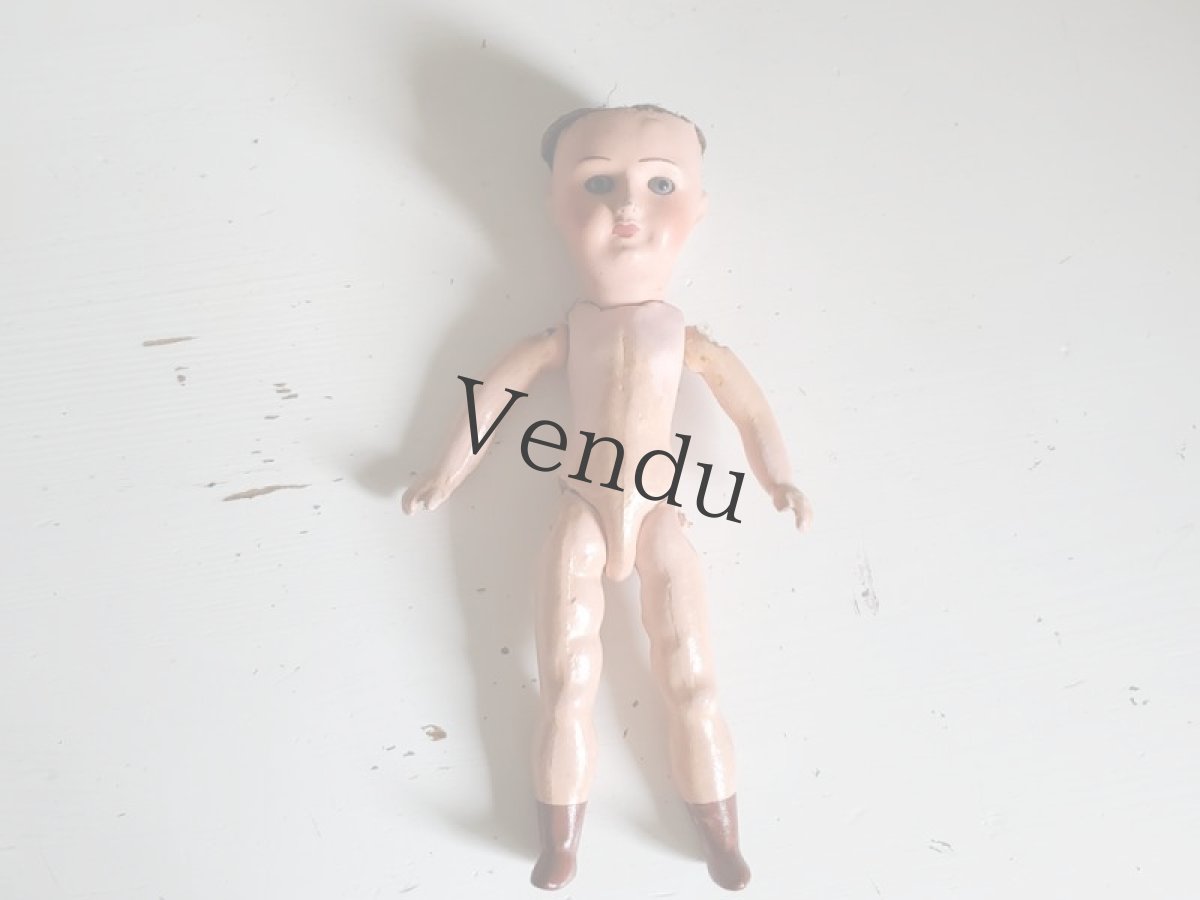 画像2: フランス 1900年前後　プペ　パピエマシェ (2)