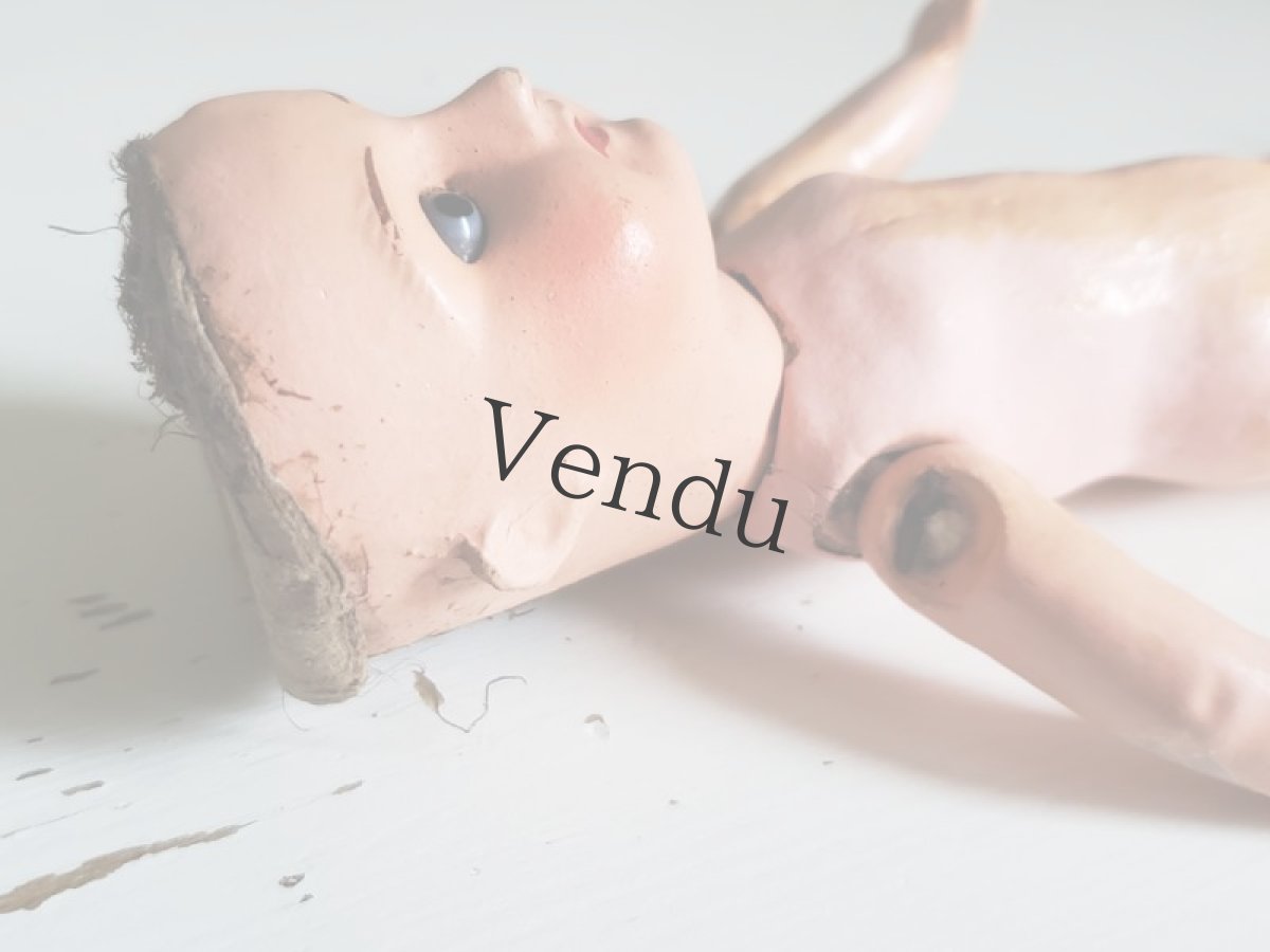 画像4: フランス 1900年前後　プペ　パピエマシェ (4)