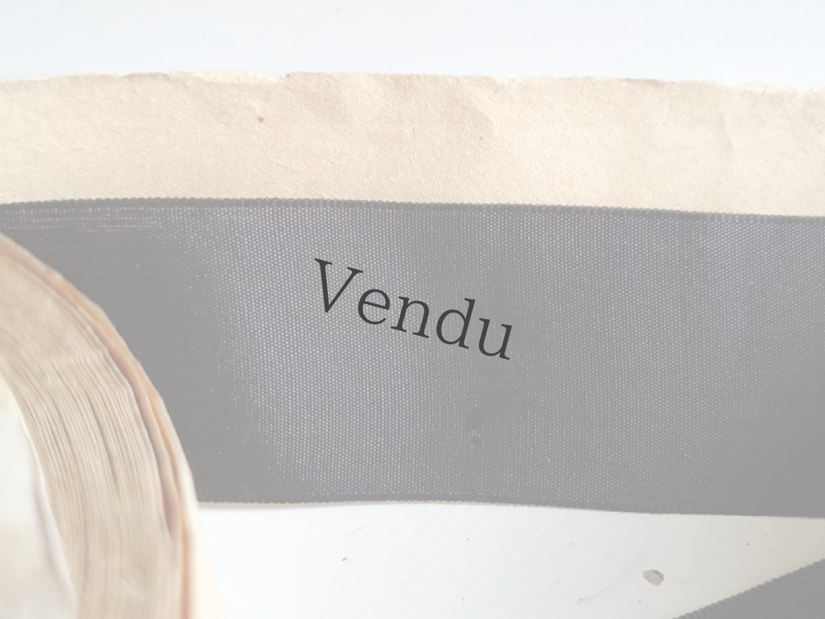 画像5: フランスアンティーク　巻きリボン Pon_715 No.9 (5)