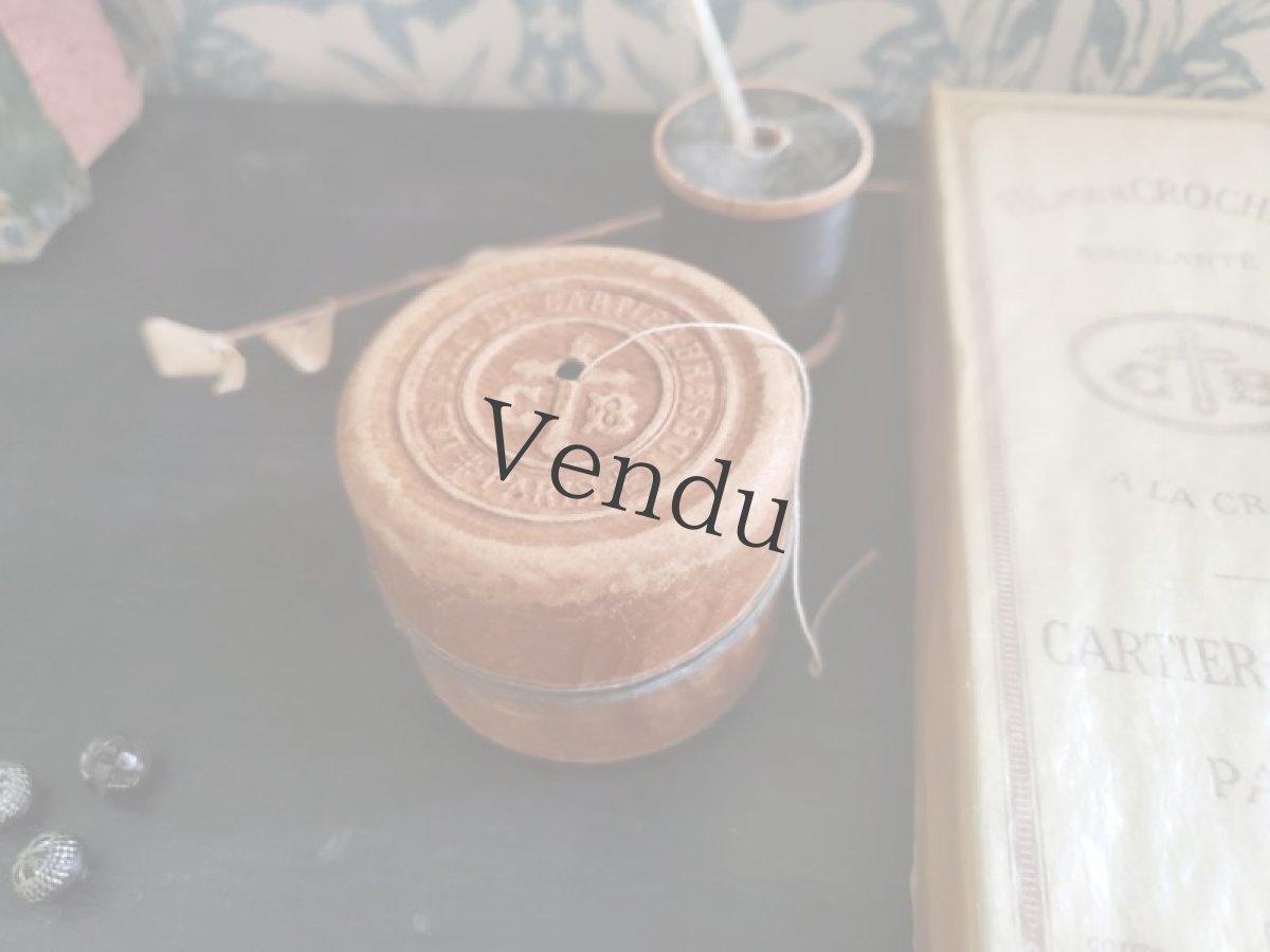 画像3: フランス 1900年代 ボール紙の糸ホルダー CARTIER-BRESSON (3)