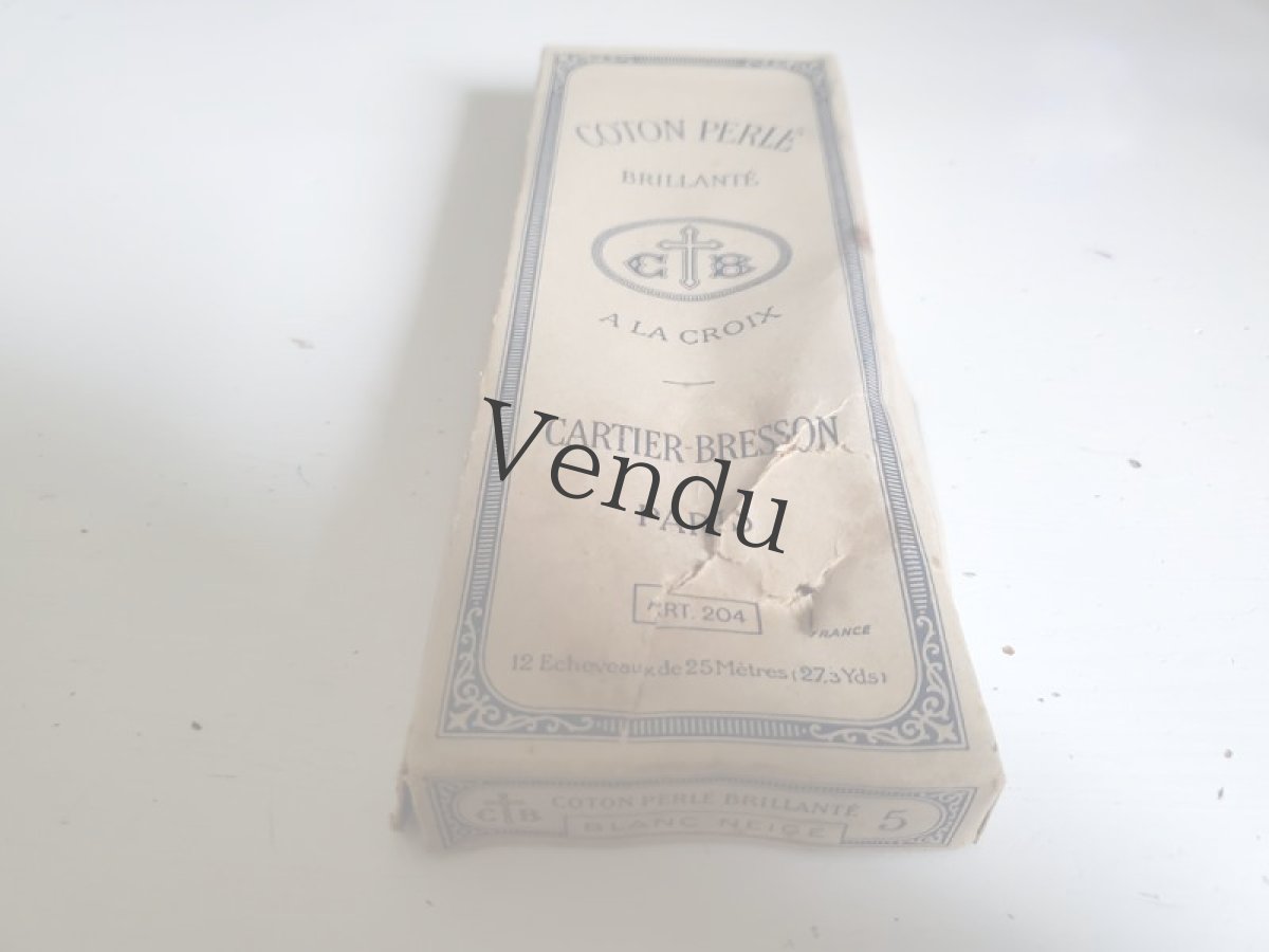 画像6: フランスアンティーク 箱入り刺繍糸×６束 レッド系  CARTIER-BRESSON (6)