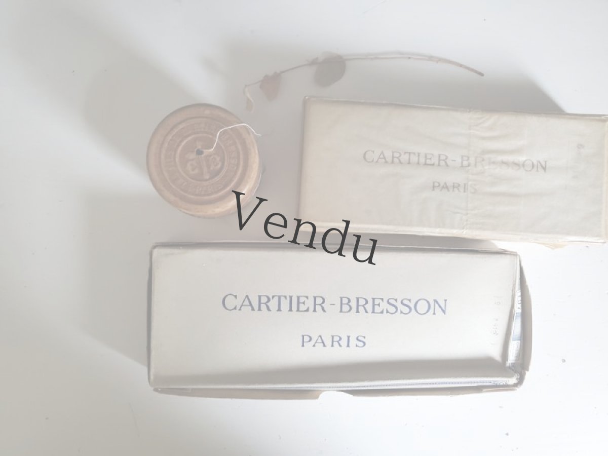 画像12: フランスアンティーク 箱入り刺繍糸×６束 ブルー系  CARTIER-BRESSON (12)