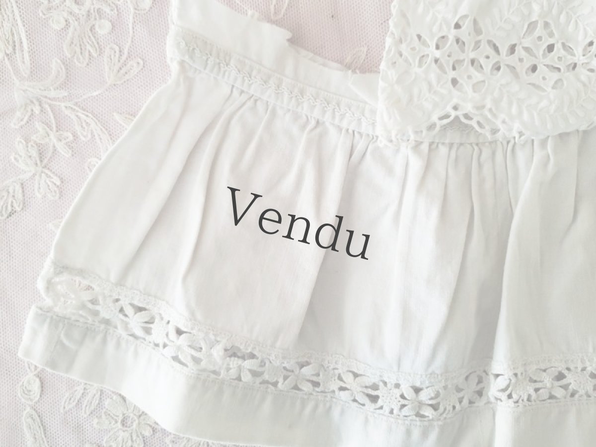 画像7: フランスアンティーク　カットワーク刺繍レースはぎれ ４種セット (7)