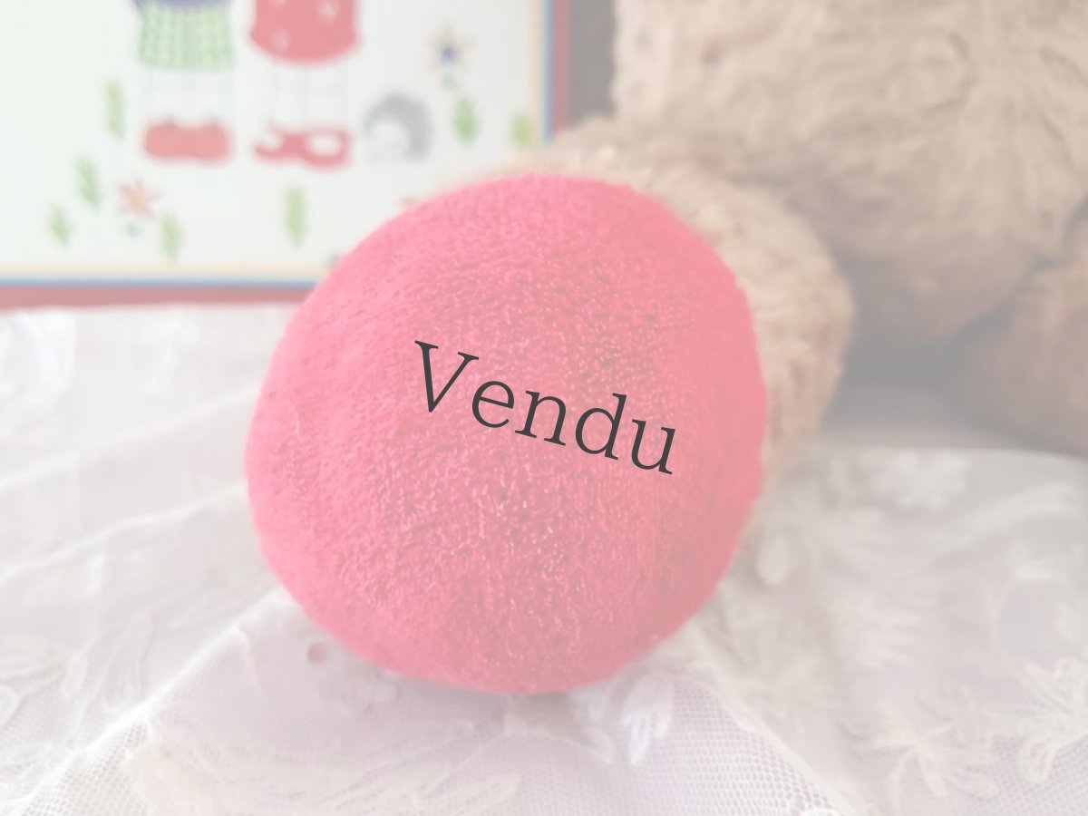 画像10: フランス 1940-1960年　大きなくまのぬいぐるみ (10)