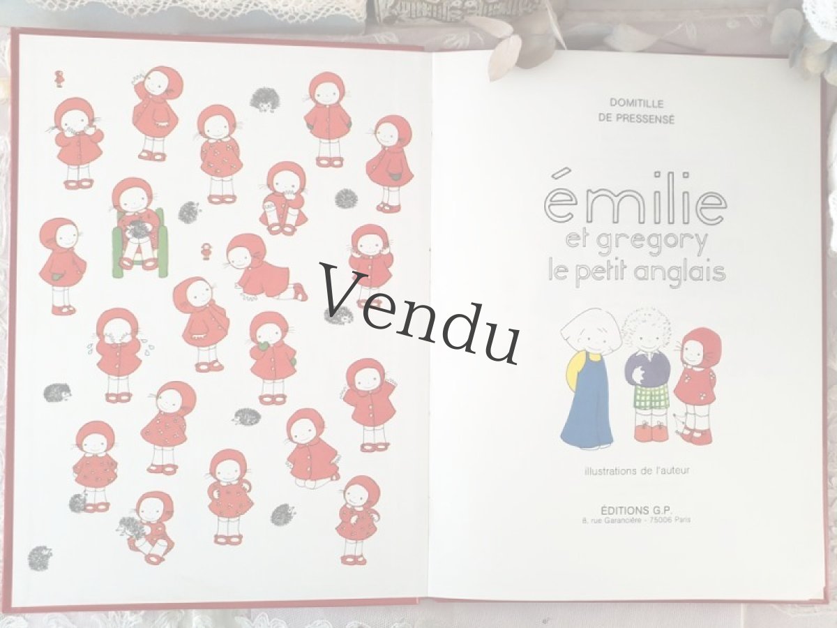画像3: フランス 1978年 可愛い絵本 émilie et gregory le petit anglais (3)