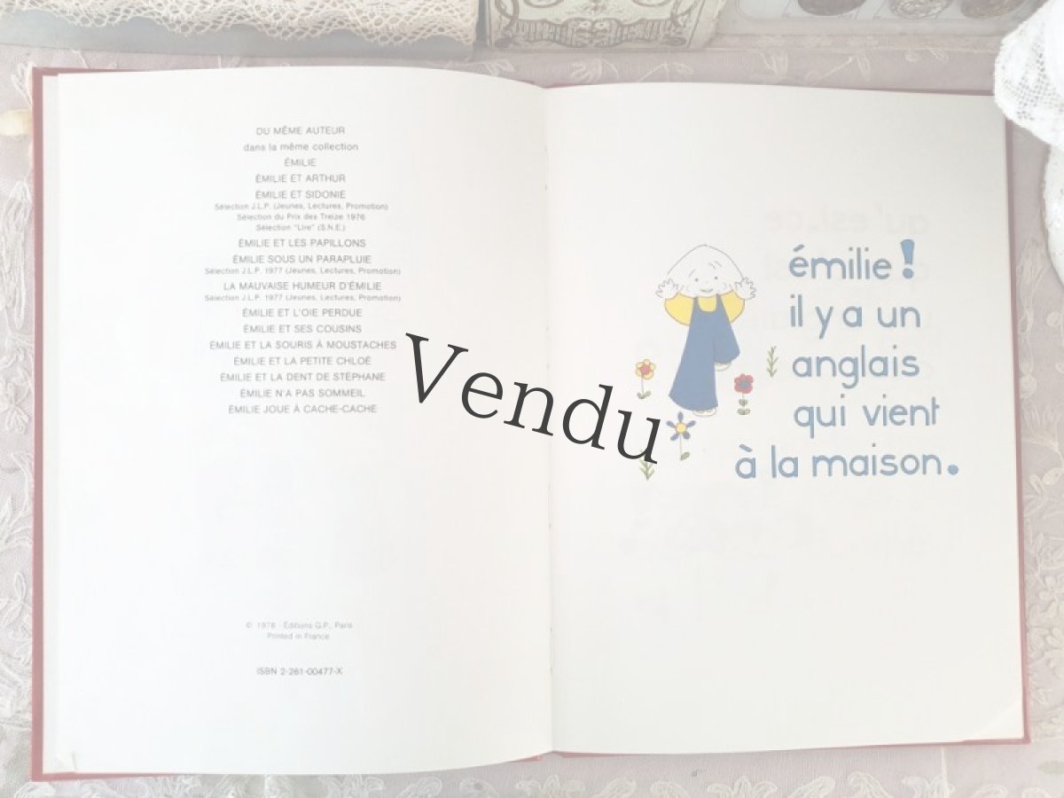 画像4: フランス 1978年 可愛い絵本 émilie et gregory le petit anglais (4)