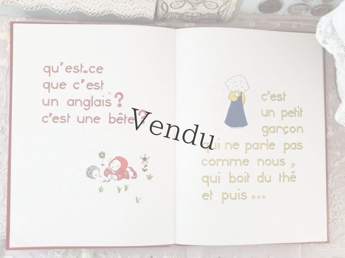 画像5: フランス 1978年 可愛い絵本 émilie et gregory le petit anglais (5)