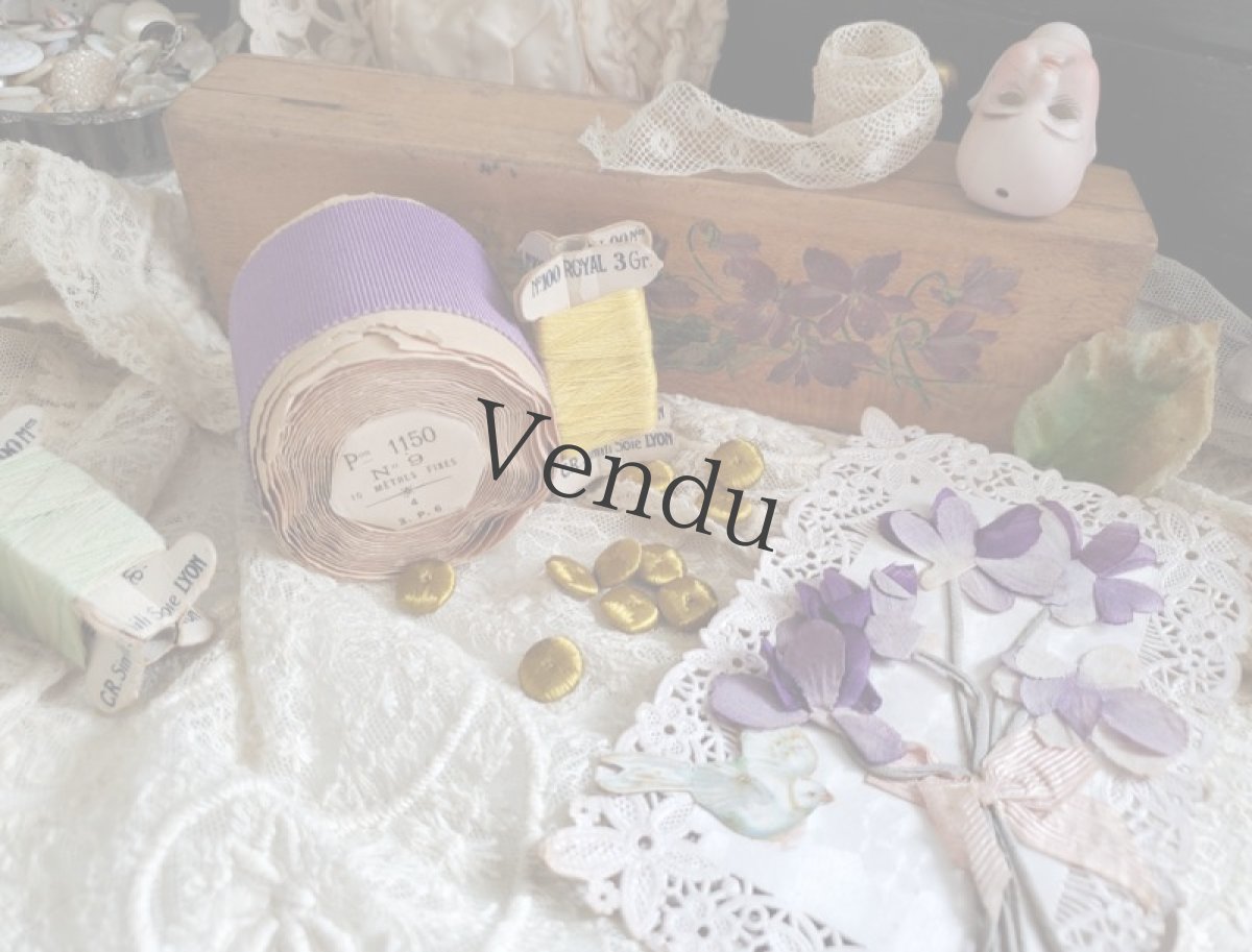 画像9: フランスアンティーク　巻きリボン Pon_1150 No.9 (9)