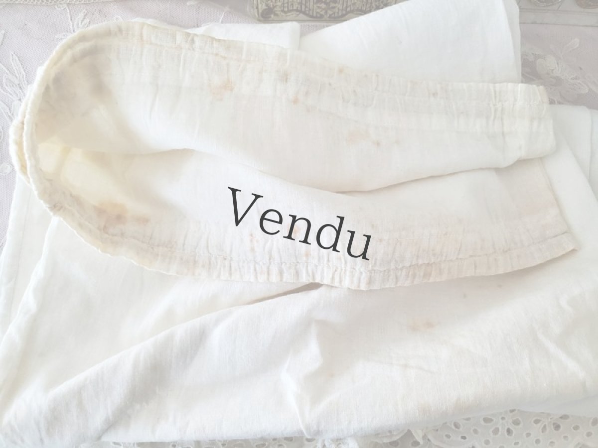 画像11: フランス蚤の市　刺繍はぎれパーツセット 7種 (11)