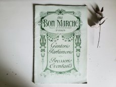 画像1: フランス 1900年代 Au Bon Marché Paris / Ganterie Parfumerie /Brosserie Eventailsカタログ (1)