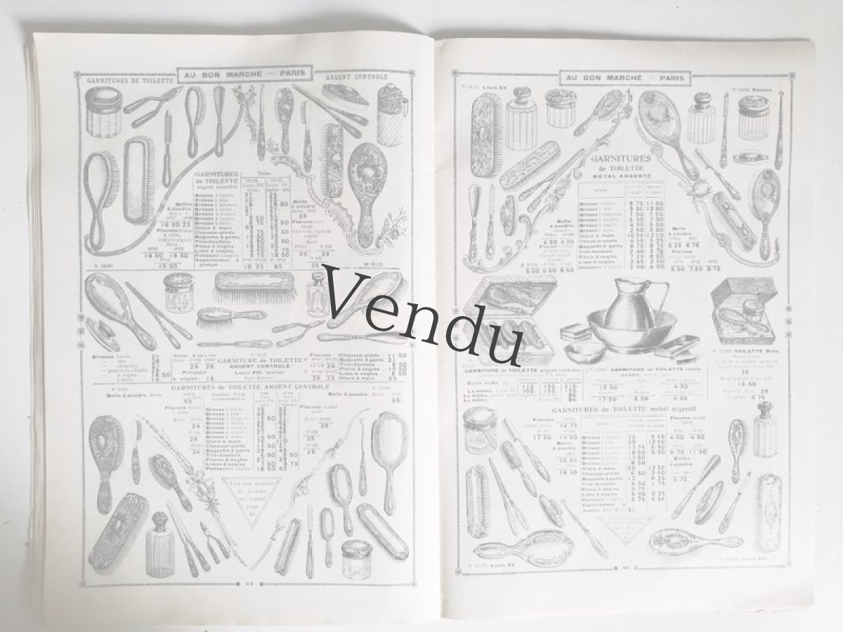 画像9: フランス 1900年代 Au Bon Marché Paris / Ganterie Parfumerie /Brosserie Eventailsカタログ (9)
