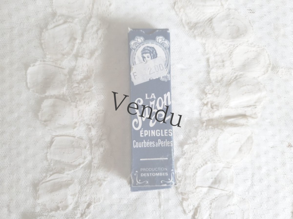 画像3: フランス 1900年代 紙箱入りエパングル／ヘアピン LA SUZON Épingles (3)