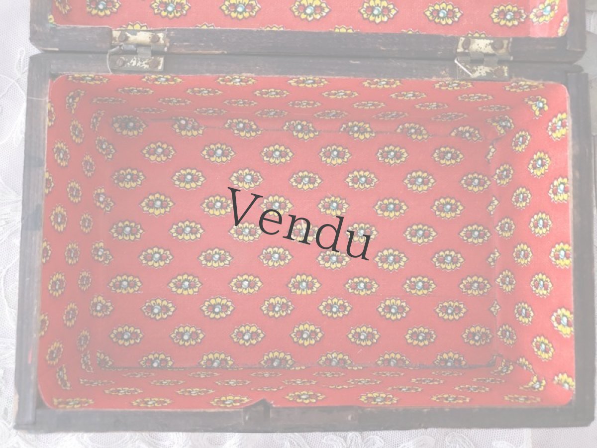 画像9: フランス 1900年前後 木箱ノアール (9)