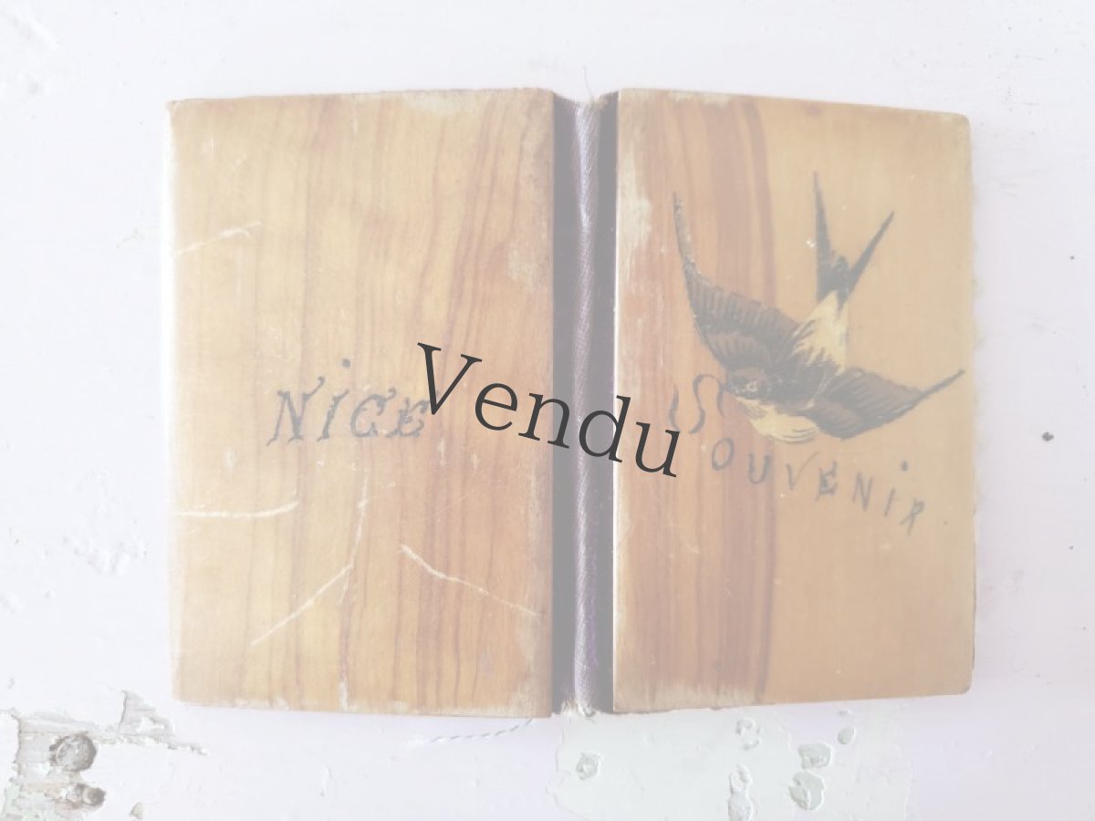 画像3: フランスアンティーク　ニードルケース　ツバメのモシュリンヌ　 (3)