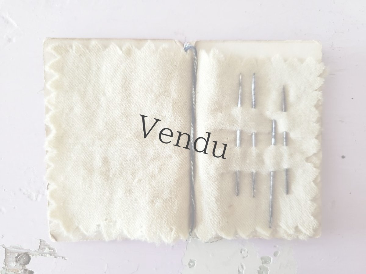 画像5: フランスアンティーク　ニードルケース　ツバメのモシュリンヌ　 (5)