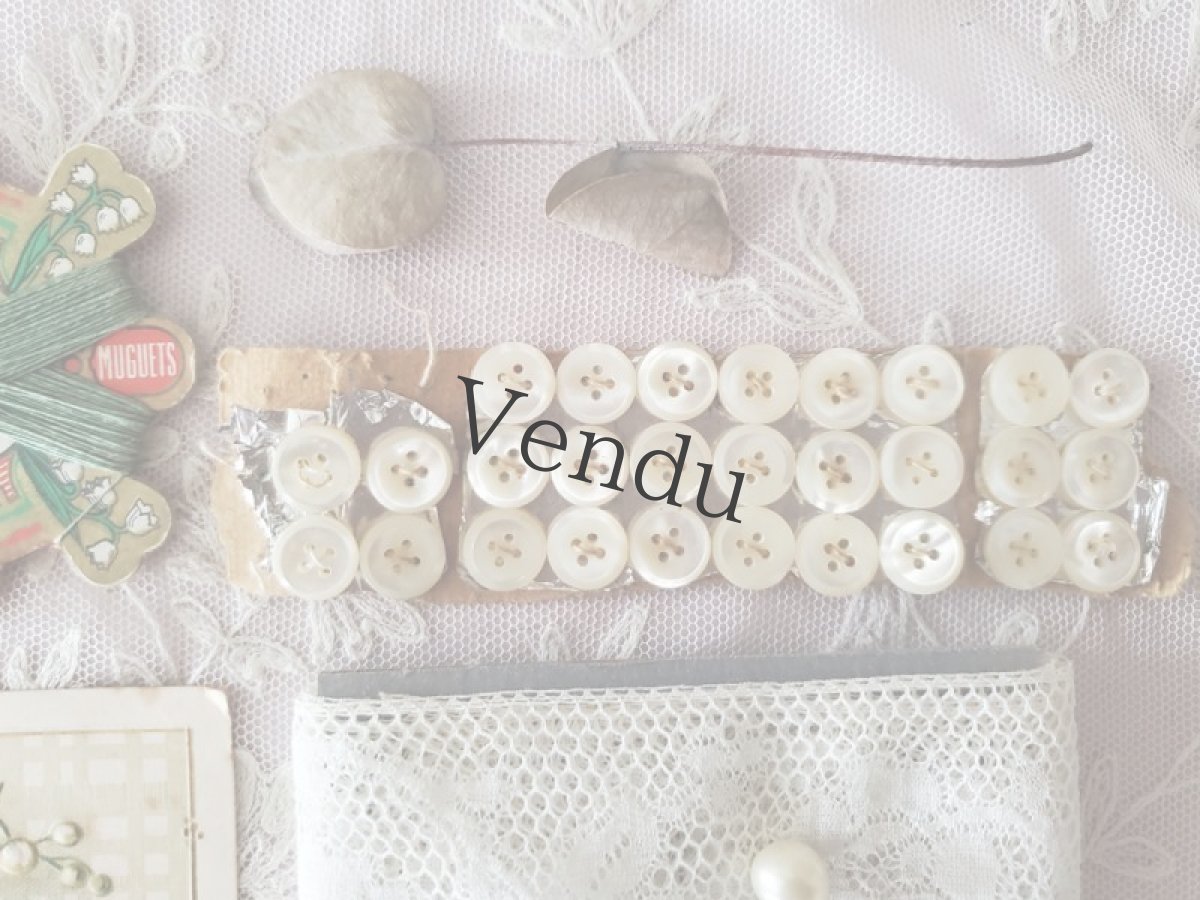 画像3: フランスアンティーク　メルスリーセット 鈴蘭 (3)