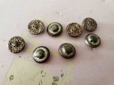 画像3: チェコスロバキア 1920-1930年代  メタルボタン 13mm 8こセット (3)