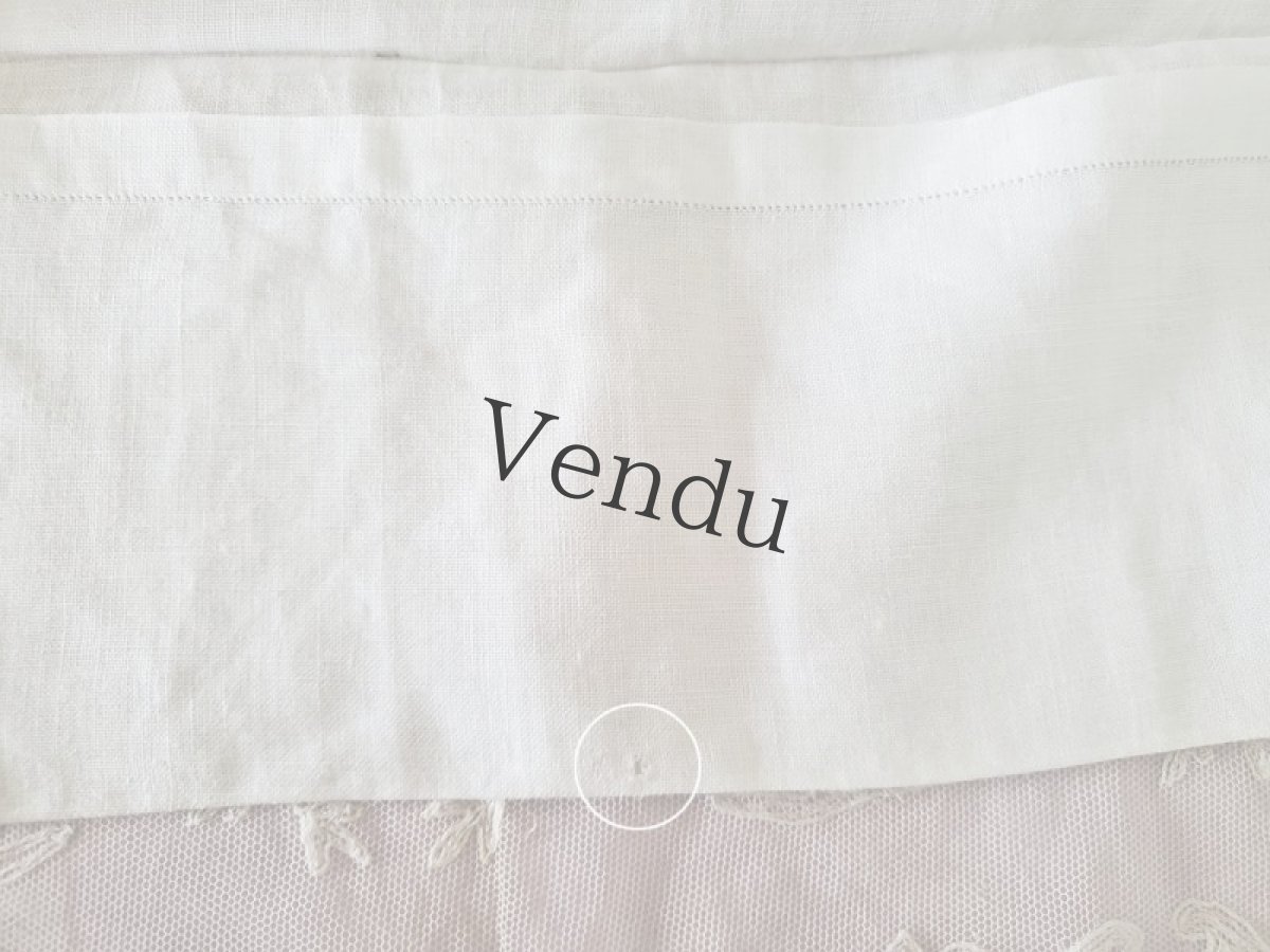 画像6: フランスアンティーク　PMイニシャル刺繍入り カトラリーケース (6)