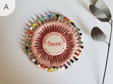 画像4: フランスヴィンテージ　まち針 "SOLEIL" (4)