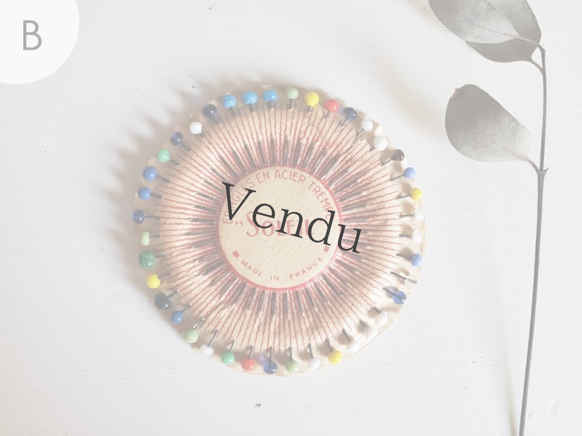 画像5: フランスヴィンテージ　まち針 "SOLEIL" (5)