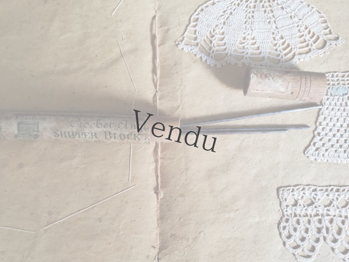 画像3: フランスアンティーク　木筒入り鍵針 (3)