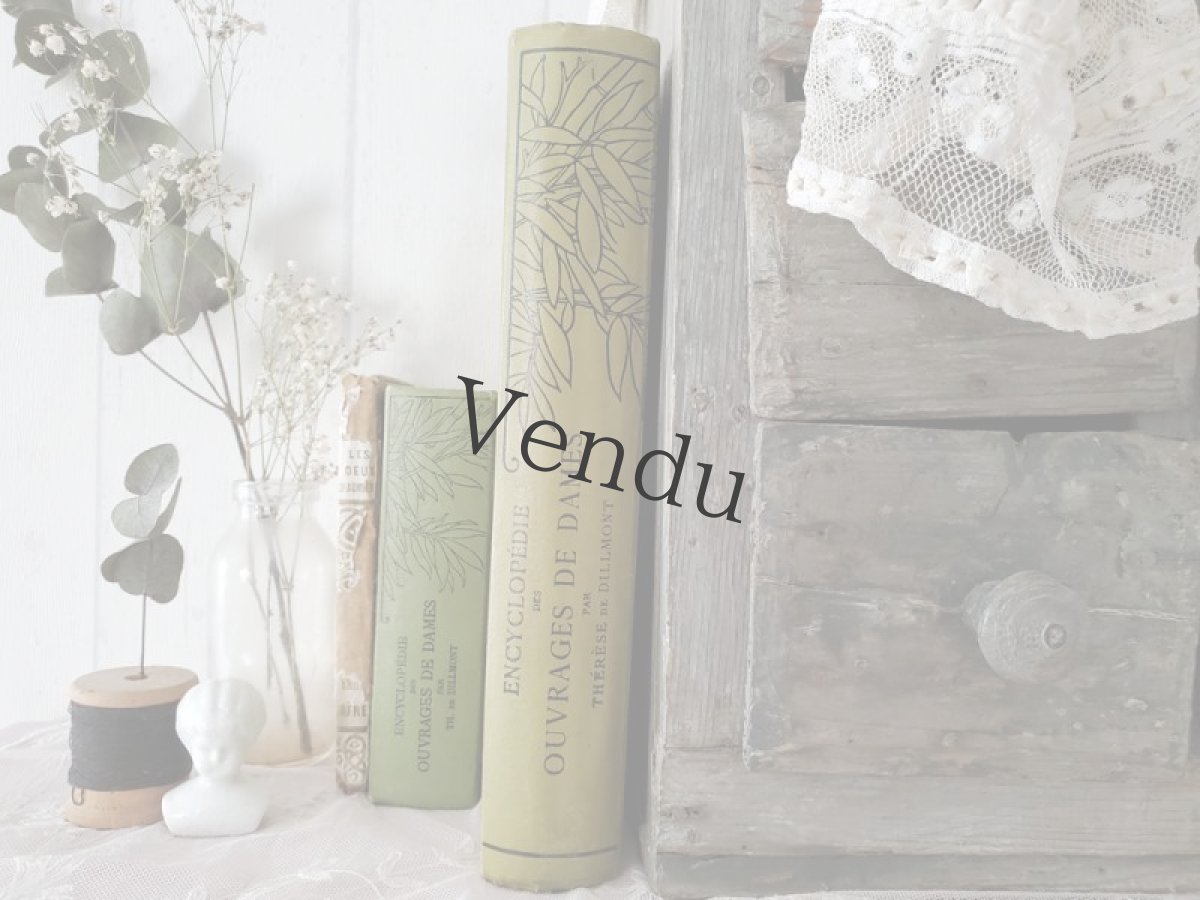 画像19: フランス 1950年前後 DMC 手芸百科事典 Ouvrages de Dames L【送料込】 (19)