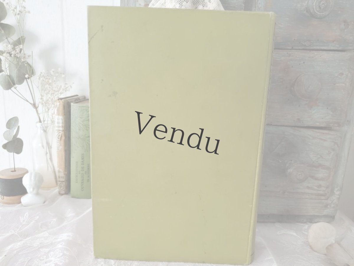 画像18: フランス 1950年前後 DMC 手芸百科事典 Ouvrages de Dames L【送料込】 (18)